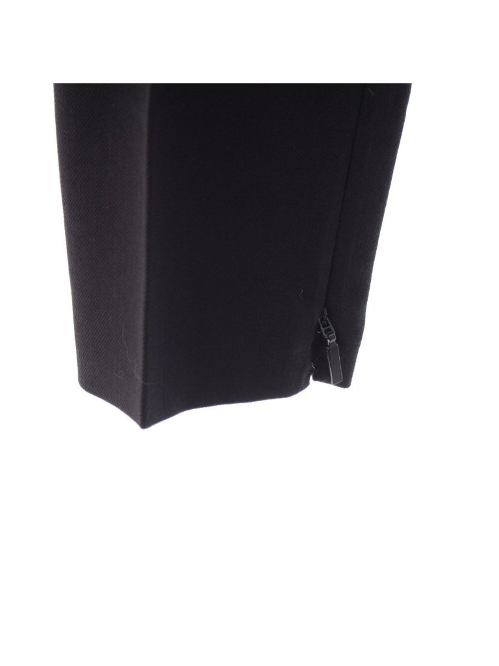 Saint Laurent Wool Side Zip Trousers Pants Black 34 - Picture 7 of 10